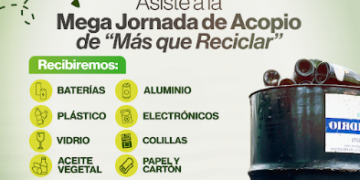 Convocan a Mega Jornada de Acopio en la explanada del Ayuntamiento de La Paz