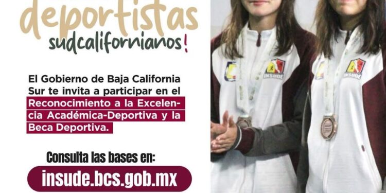 ESTE 10 DE MARZO CIERRA LA CONVOCATORIA PARA LA “BECA DEPORTIVA INSUDE 2025” y “RECONOCIMIENTO A LA EXCELENCIA ACADÉMICA DEPORTIVA”.