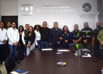 Reafirma diputado Erick Ivan Agundez Cervantes su compromiso con la Protección Civil en BCS