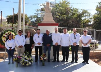 Conmemoran 219 Aniversario del Natalicio de Benito Juárez en Cabo San Lucas 