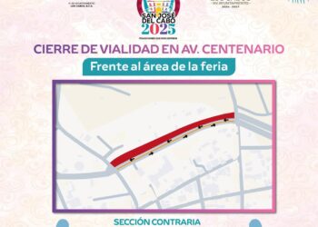 Llaman a tomar precauciones por cierre parcial en avenida Centenario en San José del Cabo