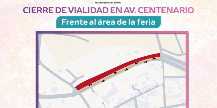Llaman a tomar precauciones por cierre parcial en avenida Centenario en San José del Cabo