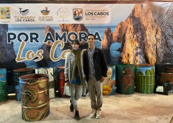 Artistas plásticos se sumaron a “Juntos por Los Cabos”; plasman su talento en contenedores de basura 