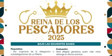 Convocan a participar en La Ribera en el certamen Reina de Los Pescadores 2025