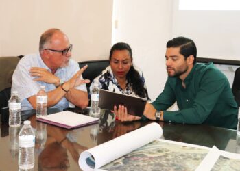 Analizan proyecto para la construcción de una glorieta en El Tezal; buscan agilizar movilidad