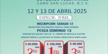 Torneo de pesca de Bomberos CSL prioriza el respeto a las ballenas en costas de Los Cabos
