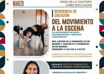 Imparten talleres “Composición de Canciones” y “Del Movimiento a la Escena” en Cabo San Lucas
