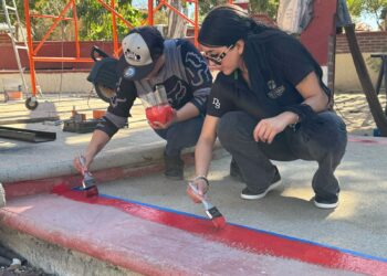Arranca jornada de rehabilitación y limpieza de parques públicos en Los Cabos