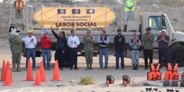 Realizan jornada de limpieza y atención social colonia Gastélum, en Cabo San Lucas