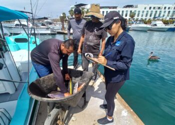 En marcha el programa de medición de pesca de IMIPAS-FONMAR