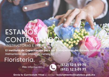 ICATEBCS ofrece oportunidad de empleo para instructores e instructoras externas