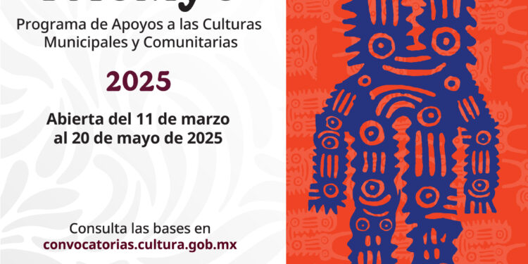 Anuncian convocatoria del Programa de Apoyo a las Culturas Municipales y Comunitarias