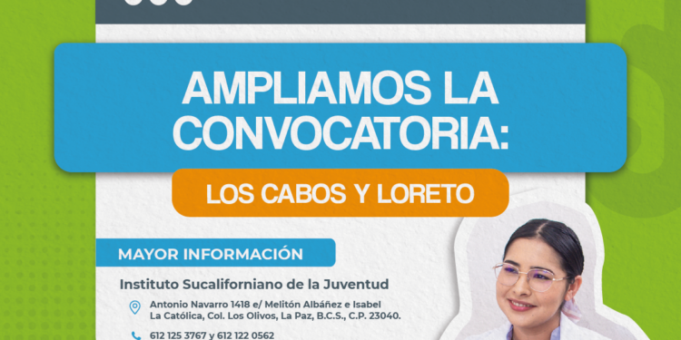 Amplían el plazo en convocatoria “Curadamente” para Los Cabos y Loreto
