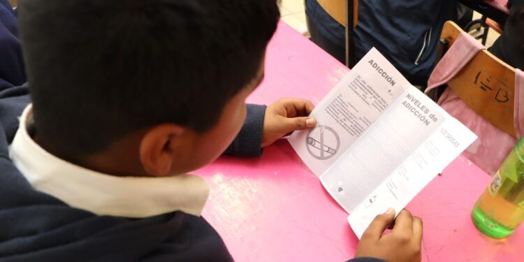 Avanza la campaña contra las adicciones en escuelas secundarias de BCS