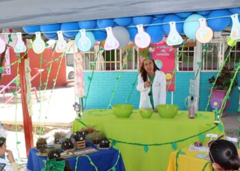 Realizan proyecto de ciencias en el Jardín de Niños “Benito Beltrán Beltrán”