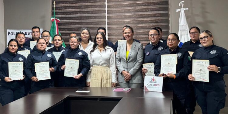 Finalizan Policías Estatales un curso en materia de Violencia de Género
