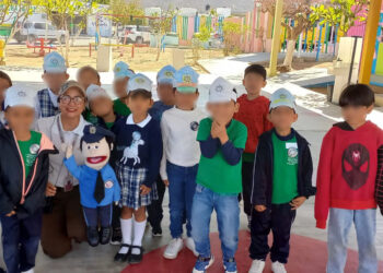 Con el tema: “El policía es mi amigo”, lleva SSPE pláticas preventivas en centros escolares