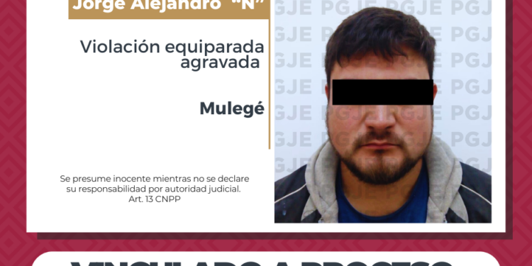 POR VIOLACIÓN EQUIPARADA AGRAVADA QUEDA EN PRISIÓN PREVENTIVA