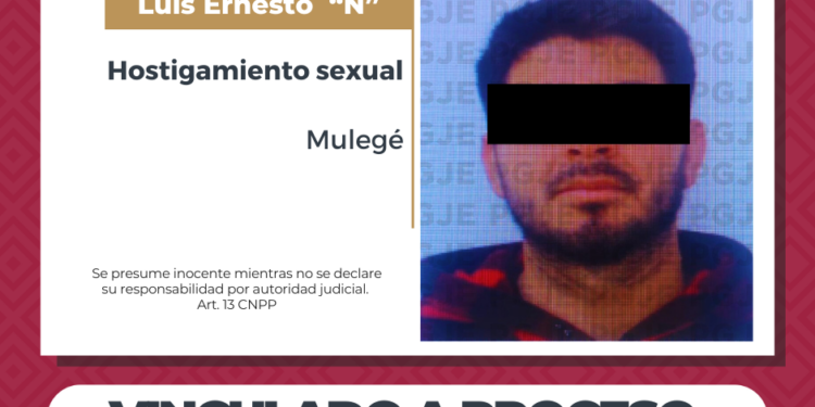 POR HOSTIGAMIENTO SEXUAL QUEDA EN PRISIÓN PREVENTIVA 