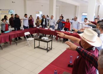 Atiende Saúl González Núñez, temas de seguridad y protección civil en Loreto