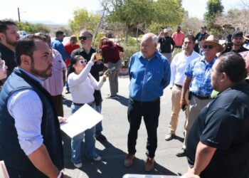 Recorre Castro Cosío, obra del Puente Santa Cruz, en Los Cabos