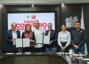 Firma Milena Quiroga convenio interinstitucional para impulsar la capacitación laboral