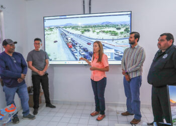 Presenta Milena Quiroga avances del Centro de Monitoreo Vial
