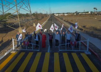 Milena Quiroga entrega obras de pavimentación para mejorar la movilidad en La Paz