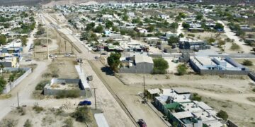 Milena Quiroga supervisa obra clave para la movilidad en La Paz
