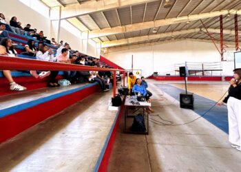 LLEVA FGR CAMPAÑA “ALÉJATE DE LAS DROGAS, ELIGE SER FELIZ” A ESTUDIANTES DE TELEBACHILLERATO COMUNITARIO EN COMONDÚ