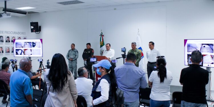 PRESENTA PROCURADOR DE JUSTICIA IMPORTANTES AVANCES SOBRE ILÍCITOS OCURRIDOS EN BCS EN CONFERENCIA DE PRENSA