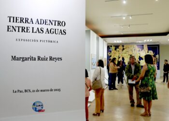 UABCS inaugura exposición pictórica “Tierra adentro entre las aguas” de Margarita Ruiz Reyes