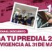 Continúa el 10% de descuento en el pago de Predial 2025