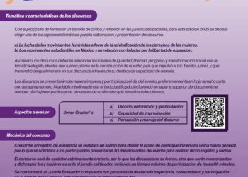 Convocan a jóvenes de nivel preparatoria al Concurso Municipal de Oratoria