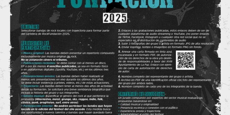 Lanzan convocatoria para participar en el Festival Rock Fundación 2025
