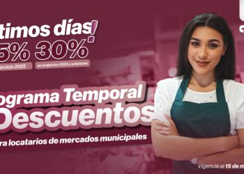 Últimos días del Programa Temporal de Descuentos en mercados municipales