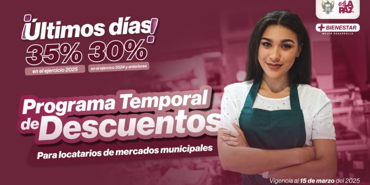 Últimos días del Programa Temporal de Descuentos en mercados municipales