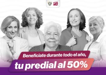 Adultos mayores gozan del 50% de descuento en pago del predial