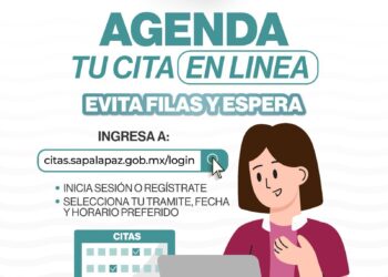 Ya puedes agendar en línea tu cita en OOMSAPAS La Paz