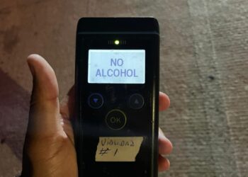 Aplican este fin de semana en el municipio de La Paz operativo de alcoholimetría por la seguridad vial 