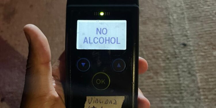 Aplican este fin de semana en el municipio de La Paz operativo de alcoholimetría por la seguridad vial 