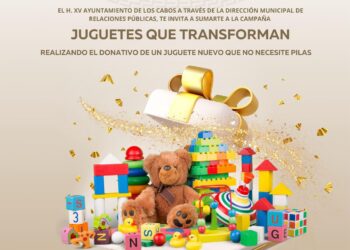 Por Día del Niño, lanzan campaña “Juguetes que Transforman” en Los Cabos 