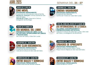 Celebran Día Internacional del Libro con actividades literarias en Cabo San Lucas