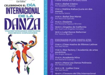 Anuncian actividades para celebrar el Día Internacional de la Danza en Los Cabos