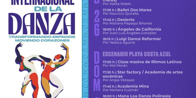 Anuncian actividades para celebrar el Día Internacional de la Danza en Los Cabos