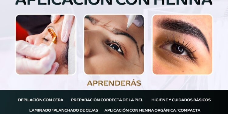 Invitan a inscribirse en el curso “Laminado de ceja y aplicación con henna” en Cabo San Lucas
