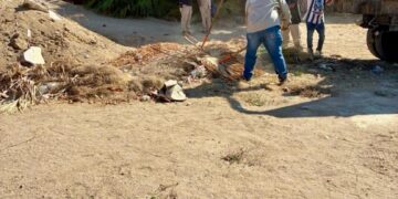 Realizan jornada de limpieza integral en unidad deportiva Leonardo Gastélum, en Cabo San Lucas