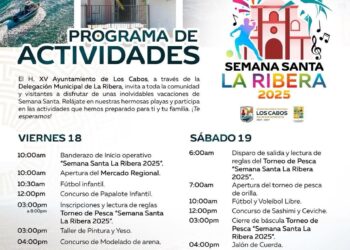 Todo listo para la Semana Santa La Ribera 2025; habrá actividades para toda la familia