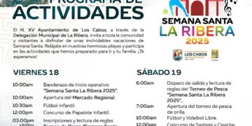 Todo listo para la Semana Santa La Ribera 2025; habrá actividades para toda la familia