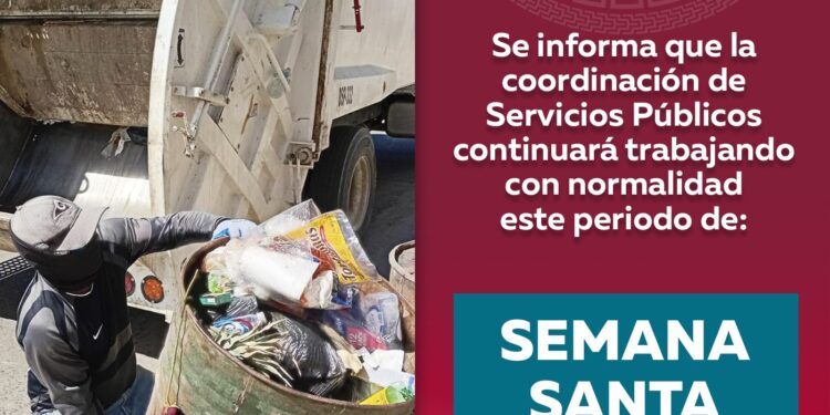 No se suspenderá recolección de basura en Los Cabos por Semana Santa 